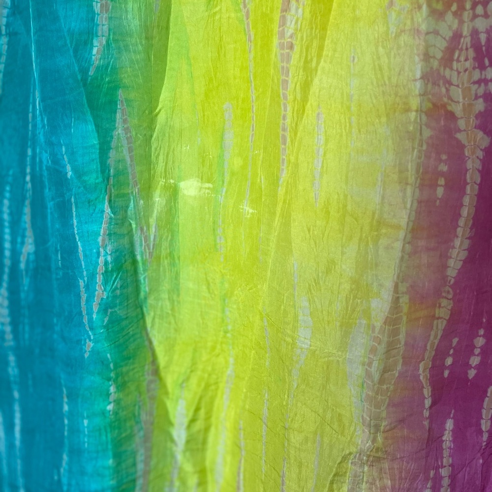 Soft Surroundings Tie Dye Cover Up Caftan Dress - Picture 6 of 8